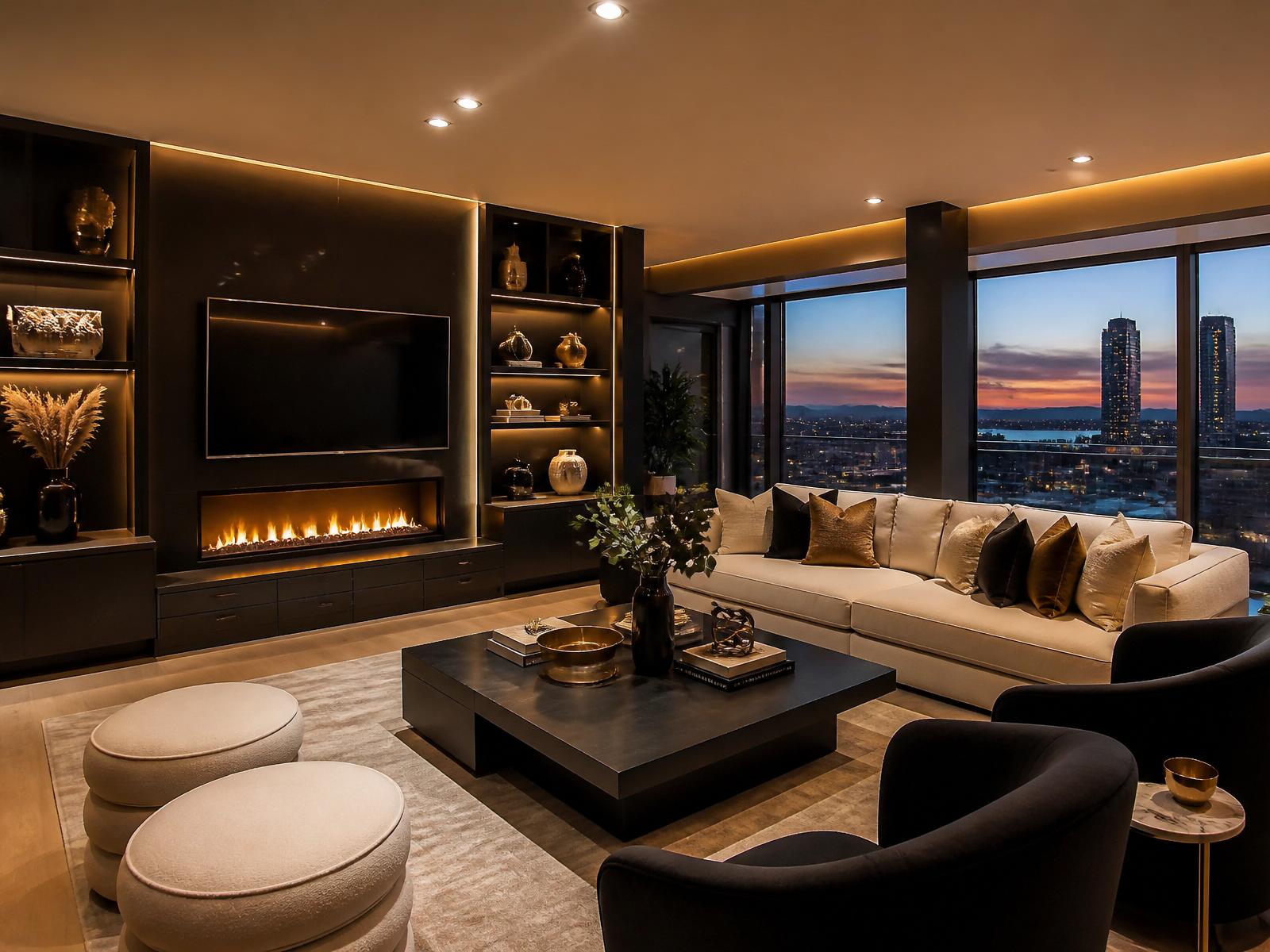 Interior of a well-hosted property